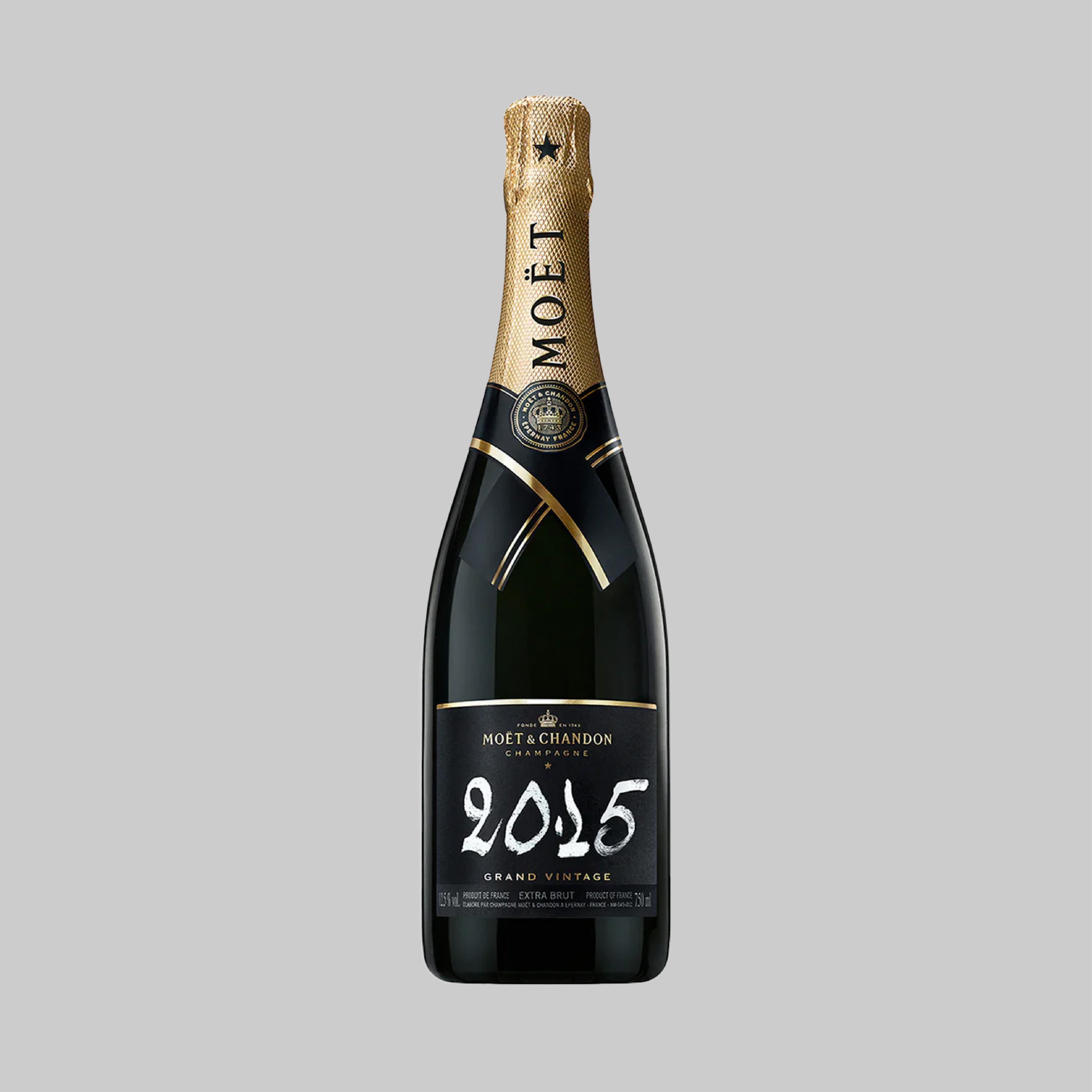 Moët & Chandon Grand Vintage 2015 Champagne 750ml 12.5% - Time2Drink
